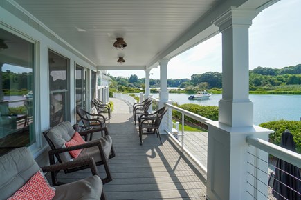 Oak Bluffs Martha's Vineyard vacation rental - Relax with coffee on the covered porch