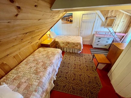 In-Town Oak Bluffs Martha's Vineyard vacation rental - Third Bedroom - Twins - Second Floor