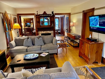 In-Town Oak Bluffs Martha's Vineyard vacation rental - Family/Living Room