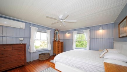 Oak Bluffs Martha's Vineyard vacation rental - Primary bedroom with King bed on second floor with water views