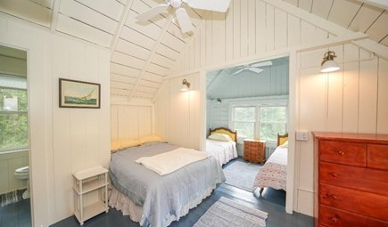 Oak Bluffs Martha's Vineyard vacation rental - Bunk room with 2 twin beds and one full size bed on second floor
