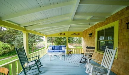 Oak Bluffs Martha's Vineyard vacation rental - Large front porch