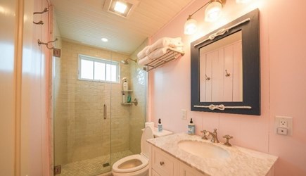 Oak Bluffs Martha's Vineyard vacation rental - Full bathroom with walk-in shower on second floor