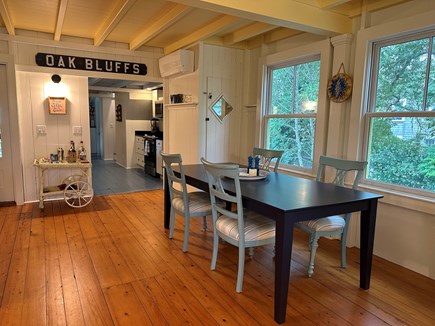 Oak Bluffs Martha's Vineyard vacation rental - Front entrance with dining area