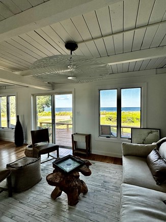 Oak Bluffs, East Chop Martha's Vineyard vacation rental - View from the living room