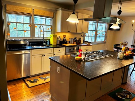 West Tisbury  Martha's Vineyard vacation rental - Fully equipped chefs kitchen with gas stovetop