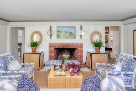 Edgartown Martha's Vineyard vacation rental - Living Room