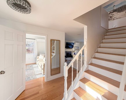 Edgartown Martha's Vineyard vacation rental - Front Entrance and Stairs To The Second Fl
