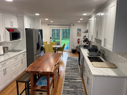 Edgartown Martha's Vineyard vacation rental - Open kitchen with stainless steel appliances