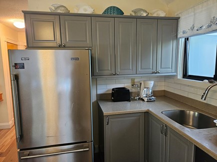 Edgartown Martha's Vineyard vacation rental - Full kitchen with newer appliances including Bosch dishwasher.