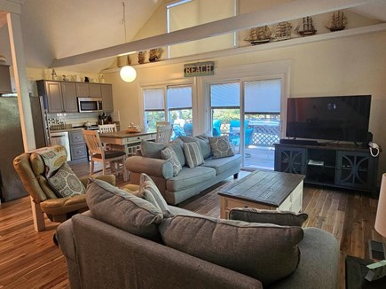 Edgartown Martha's Vineyard vacation rental - Easy, breezy relaxation - inviting + comfortable living oasis.
