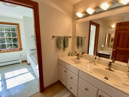 Oak Bluffs Martha's Vineyard vacation rental - First Floor Master Bathroom Sink

