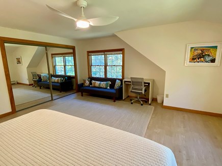 Oak Bluffs Martha's Vineyard vacation rental - Upstairs Bedroom #2 Couch and Desk