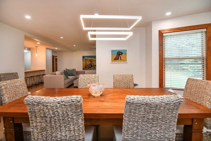 Oak Bluffs Martha's Vineyard vacation rental - Dining room opens into living room and kitchen