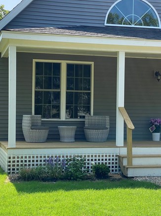 Edgartown, Near Airport Martha's Vineyard vacation rental - Front Porch.