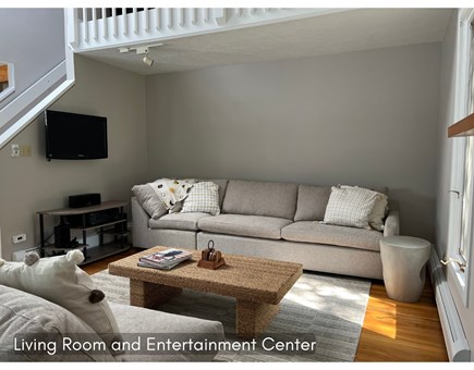 Oak Bluffs Martha's Vineyard vacation rental - Living room and entertainment center