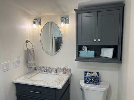 Oak Bluffs Martha's Vineyard vacation rental - First Floor Bathroom with Shower (Recently Renovated)