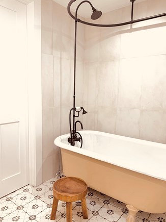 West Tisbury Martha's Vineyard vacation rental - Original Clawfoot tub in en-suite bathroom