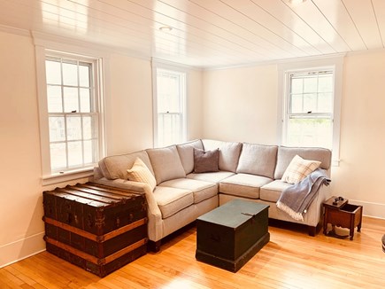 West Tisbury Martha's Vineyard vacation rental - Living room. A 2nd seating area with sofa and chairs not shown