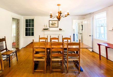 West Tisbury Martha's Vineyard vacation rental - Dining Room- drop leaf table can be set up for seating for 12
