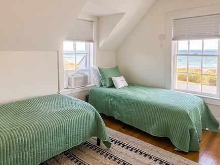 Vineyard Haven, West Chop Waterfront Martha's Vineyard vacation rental - Guest bedroom with water views (Second Floor- two twins or king)