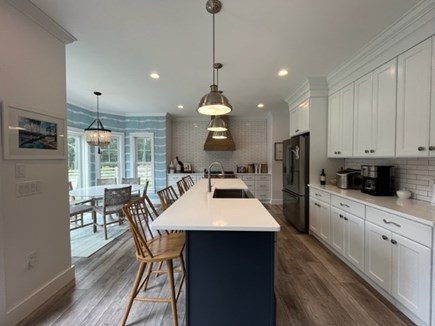 Oak Bluffs The Preserves Martha's Vineyard vacation rental - Designers kitchen/large island/ prep area/seating for four
