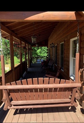 Oak Bluffs Martha's Vineyard vacation rental - Swing on front porch