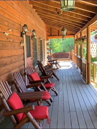 Oak Bluffs Martha's Vineyard vacation rental - 42’ covered porch