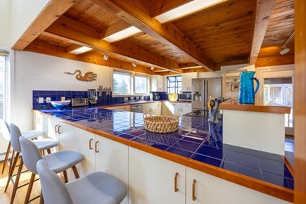 West Tisbury Martha's Vineyard vacation rental - Large well equipped and organized kitchen