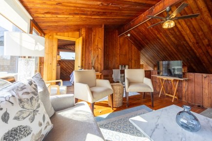 West Tisbury Martha's Vineyard vacation rental - Second television in same living area