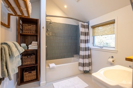 West Tisbury Martha's Vineyard vacation rental - Fully updated bathroom in main house