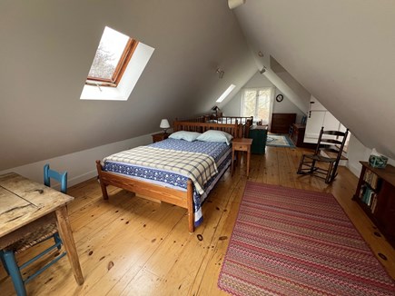 Chilmark, Menemsha Martha's Vineyard vacation rental - Dormitory looking east towards garden