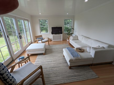 Chappaquiddick Martha's Vineyard vacation rental - Living Room