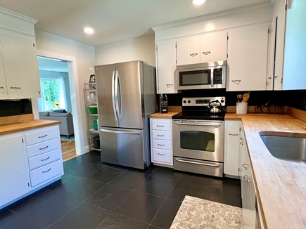 Edgartown Martha's Vineyard vacation rental - Main house kitchen