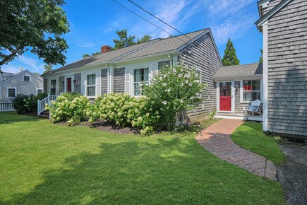 Edgartown Martha's Vineyard vacation rental - To our home. Main and attached guest cottage