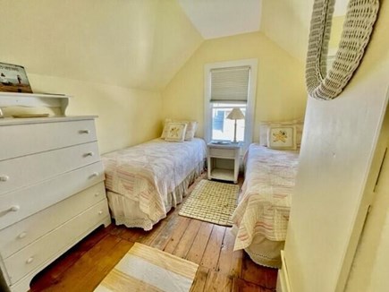 Oak Bluffs Martha's Vineyard vacation rental - Different angle of bedroom 1 with twin beds and tv