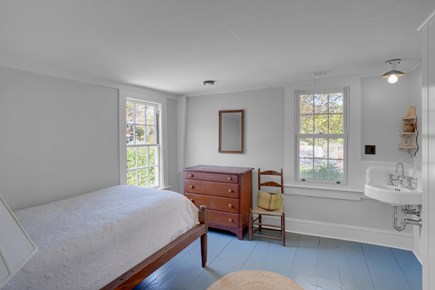 Waterfront in Vineyard Haven Martha's Vineyard vacation rental - 2nd-floor bedroom with twin and shared bath.