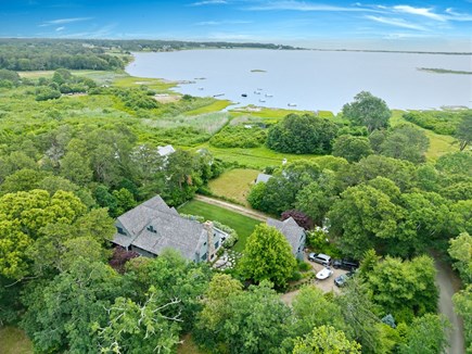 Oak Bluffs, Waterview Farm Martha's Vineyard vacation rental - Drone shot