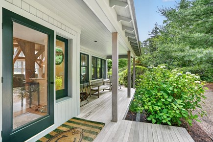 Oak Bluffs, Waterview Farm Martha's Vineyard vacation rental - Front Porch