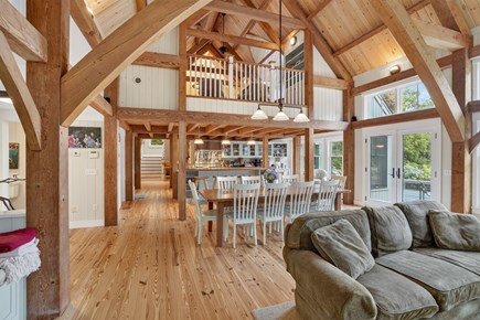 Oak Bluffs, Waterview Farm Martha's Vineyard vacation rental - Open Area Dining, Living & Kitchen