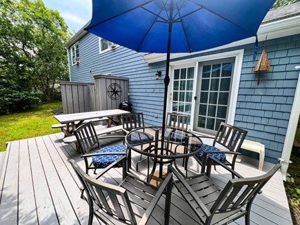 Edgartown Martha's Vineyard vacation rental - Backyard deck