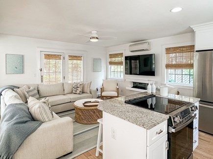 Edgartown Martha's Vineyard vacation rental - Living and kitchen areas