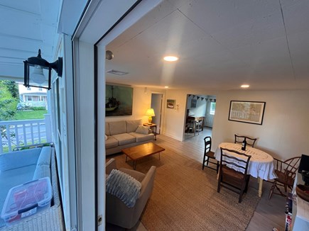 Vineyard Haven, Tisbury Martha's Vineyard vacation rental - View from entry door.