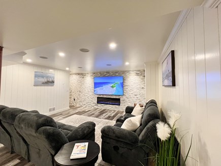 Oak Bluffs, Vineyard Haven Martha's Vineyard vacation rental - Lower Level Living Room
