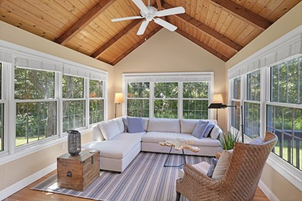 Edgartown Martha's Vineyard vacation rental - Sunroom