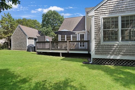 Edgartown Martha's Vineyard vacation rental - Private yard and deck