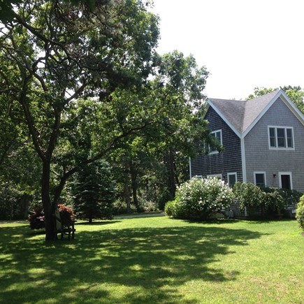 Edgartown Martha's Vineyard vacation rental - View of the guest house. Lots of outdoor space to enjoy!