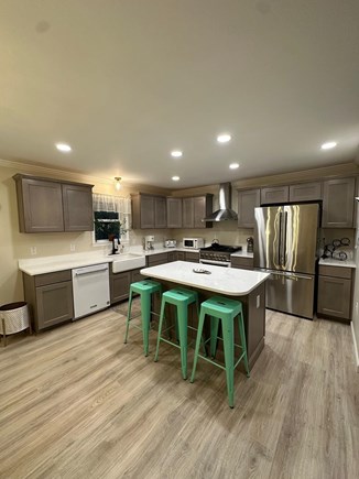 Edgartown Martha's Vineyard vacation rental - Kitchen with granite countertops & water filter in refrigerator