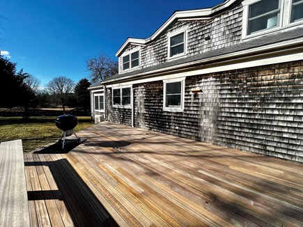 Chilmark Martha's Vineyard vacation rental - Brand new deck (built in 2023).