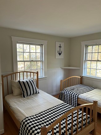 Edgartown Martha's Vineyard vacation rental - Bedroom 3 with 2 twins